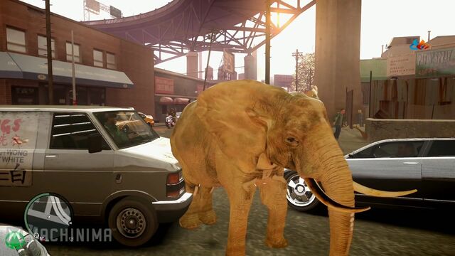 ANIMALS INVADE GTA 4! Mod Gameplay
